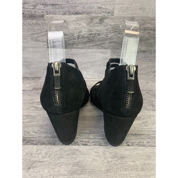 Eileen Fisher Womens Black Strappy Wedge Sandals Size 6.5 - Picture 3 of 8